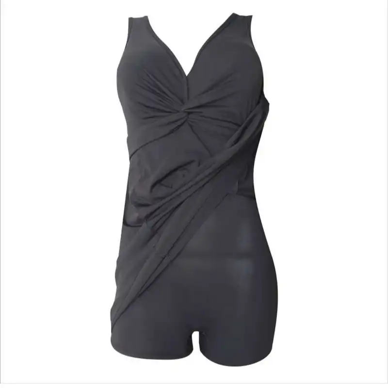 مایو زنانه مدل دامندار ضدکلر ضربدری