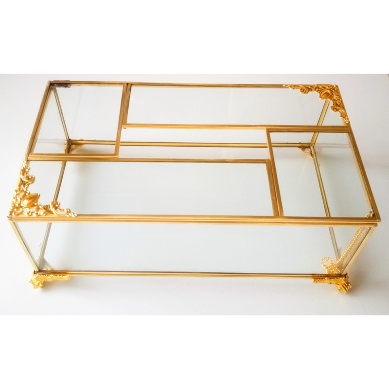 جای دستمال کاغذی مدل شیشه ای کد 125