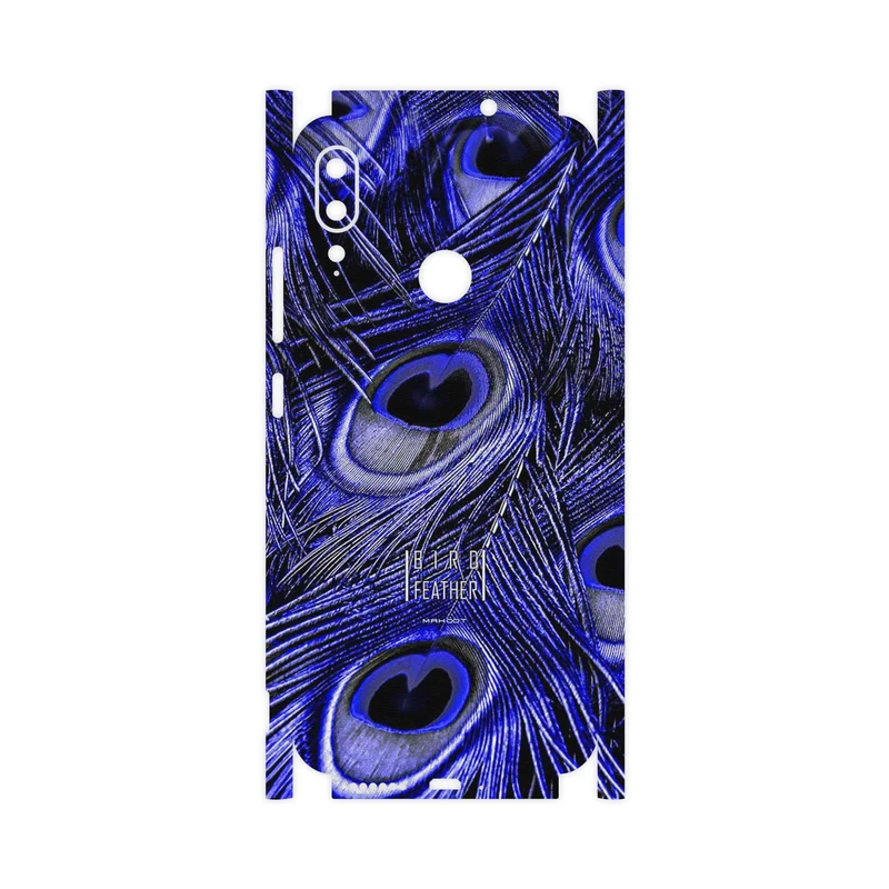 برچسب پوششی ماهوت مدل Purple Feather-FullSkin مناسب برای گوشی موبایل موتورولا Moto E6 Plus