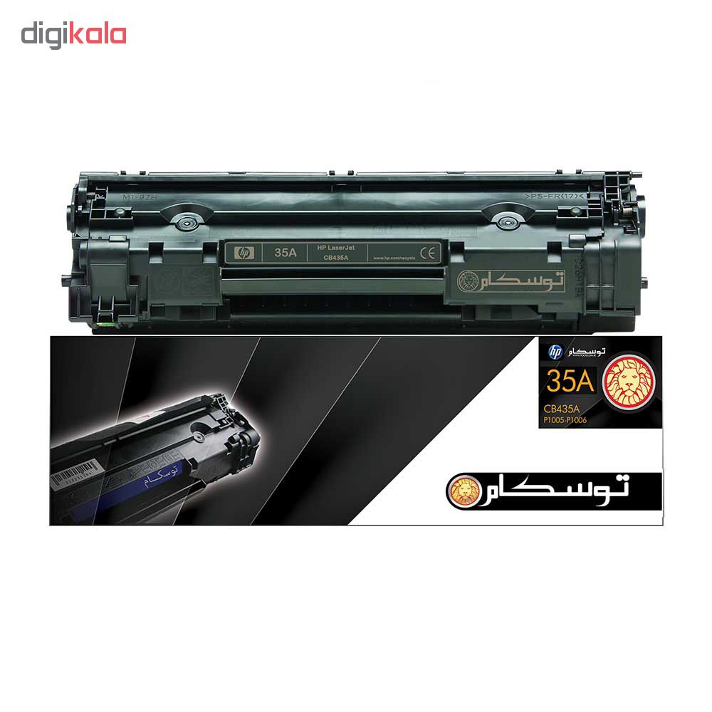 تونر مشکی توسکام مدل 35a