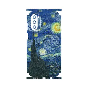 MAHOOT The Starry Night of van Gogh-FullSkin Cover Sticker for Motorola Moto G52