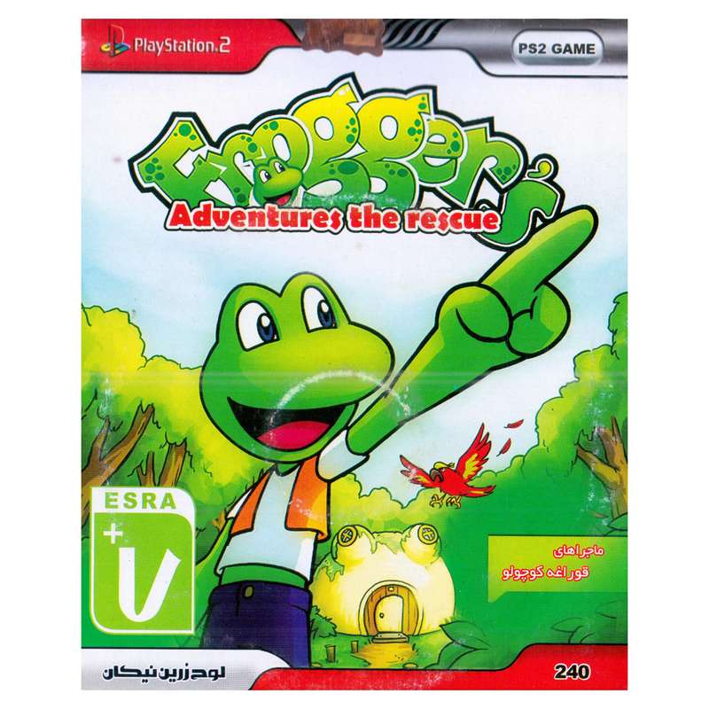 بازی Froggers Advntures the rescue مناسب برای پلی استیشن 2 بازی Frogger's Advntures the rescue مناسب برای پلی استیشن 2