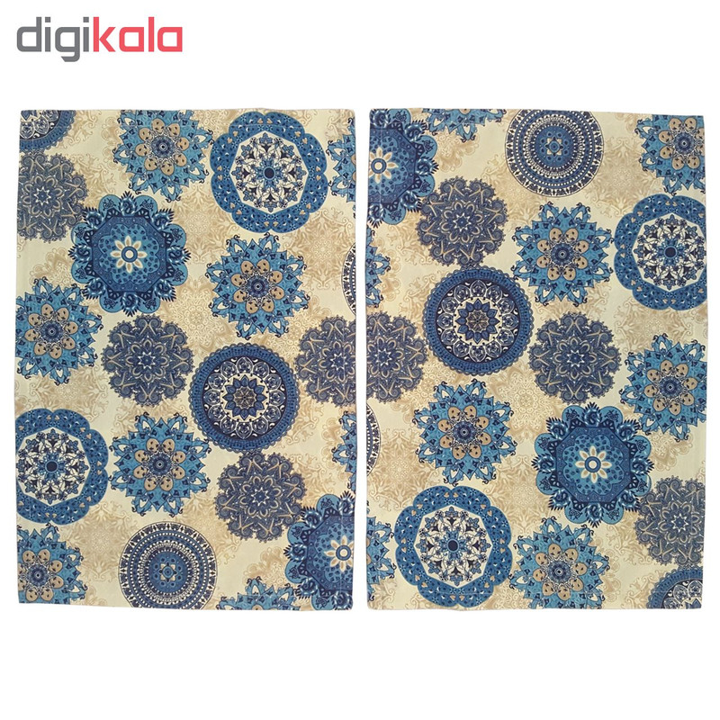 روبالشی نخی دارلین مدل پاکتی طرح دار 301 بسته 2 عددی