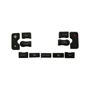 پک کلید پنل بخاری و کولر خودرو مدل valafan مناسب برای پژو پارس مجموعه 11 عددی