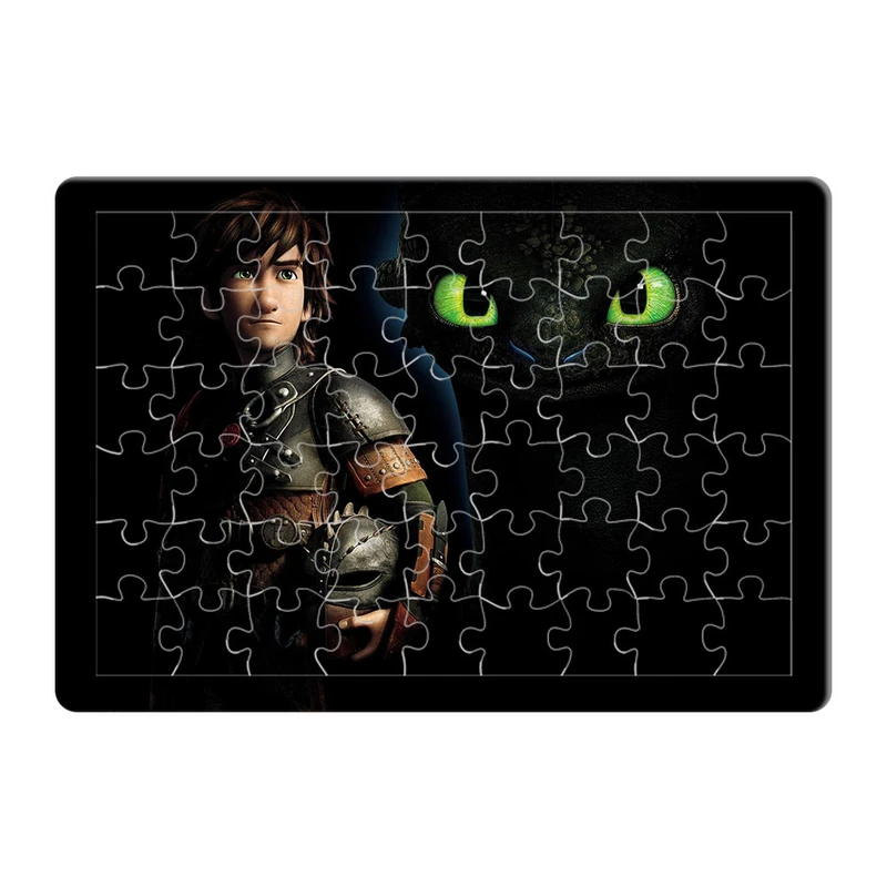 پازل 54 تکه طرح اژدها سواران مدل P905