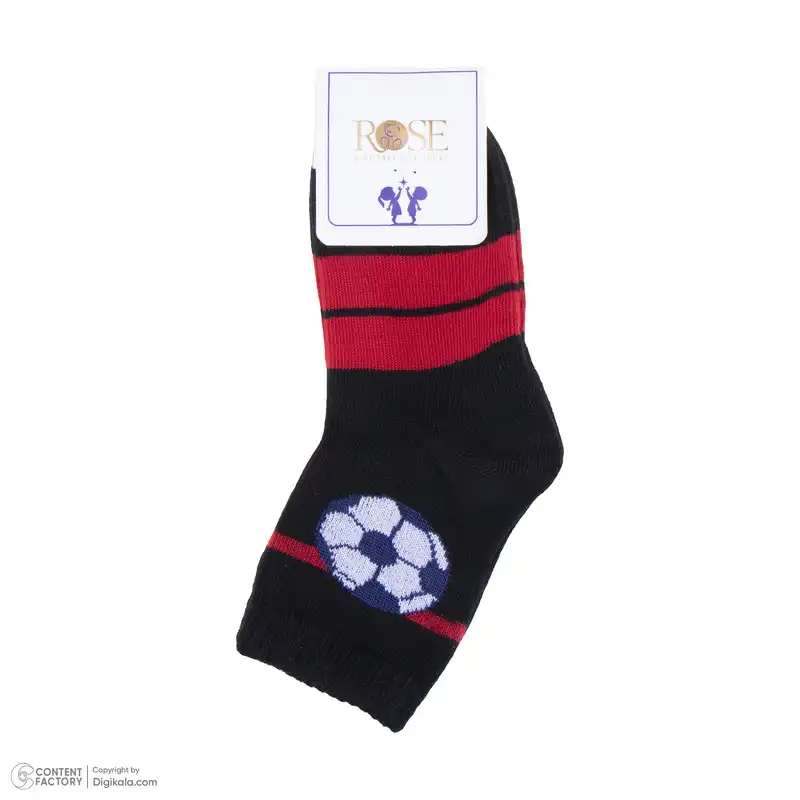 جوراب بچگانه مدل فوتبال کد 2