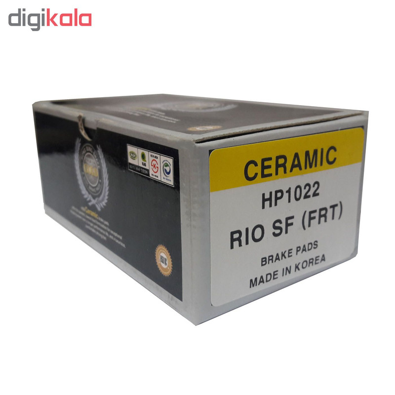 لنت ترمز جلو گلد مدل HP1022 مناسب برای تیبا