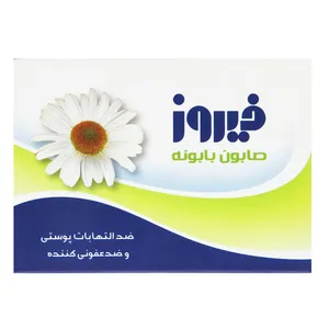 صابون شستشو فیروز مدل بابونه وزن 120 گرم