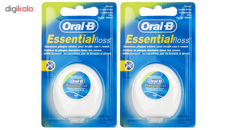 نخ دندان اورال-بی مدل Essential Floss - UK بسته 2 عددی
