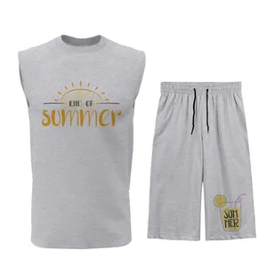 ست تاپ و شلوارک مردانه مدل S151G