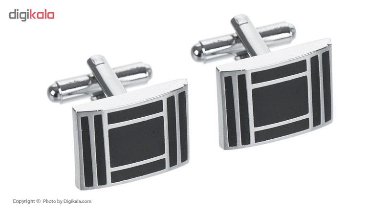 ست دکمه سردست و جاسوییچی مدل 002