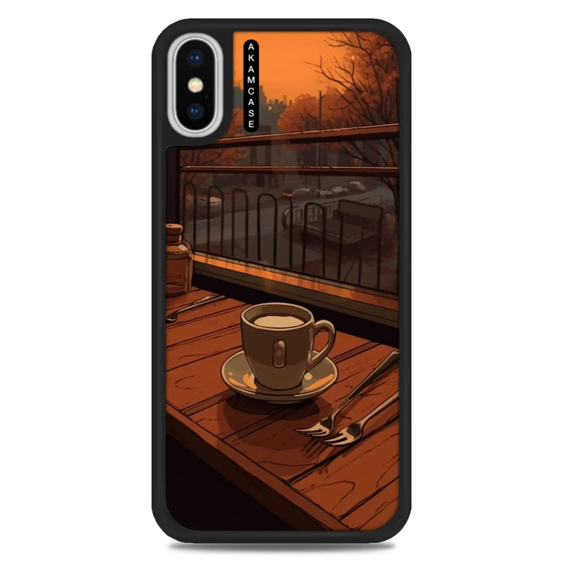 کاور آکام مدل AMC-WAX-COFFEE-11 مناسب برای گوشی موبایل اپل iPhone X/Xs