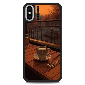 AKAM AMC-WAX-COFFEE-11 Cover For Apple iPhone X/Xs