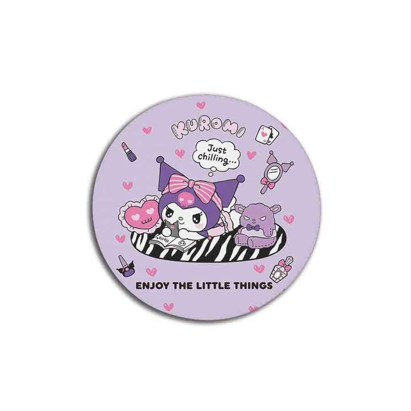 زیر لیوانی مدل کرومی کیوت کد kuromi 052