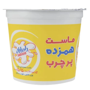 ماست همزده پرچرب دامداران مقدار 800 گرم
