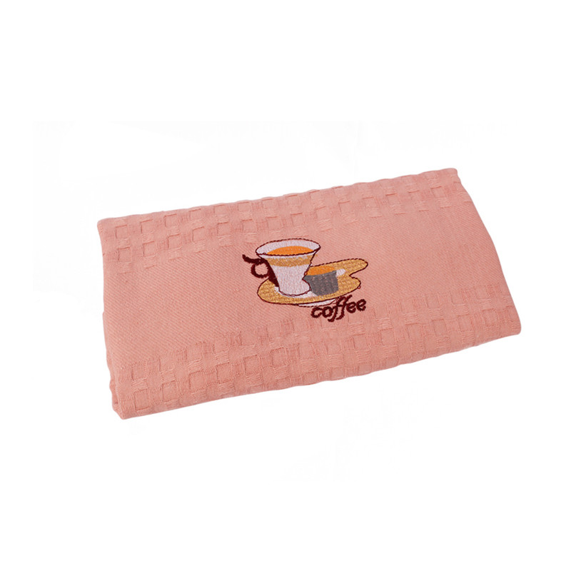 دستمال آشپزخانه طرح coffee  مدل 141-3-B بسته سه عددی