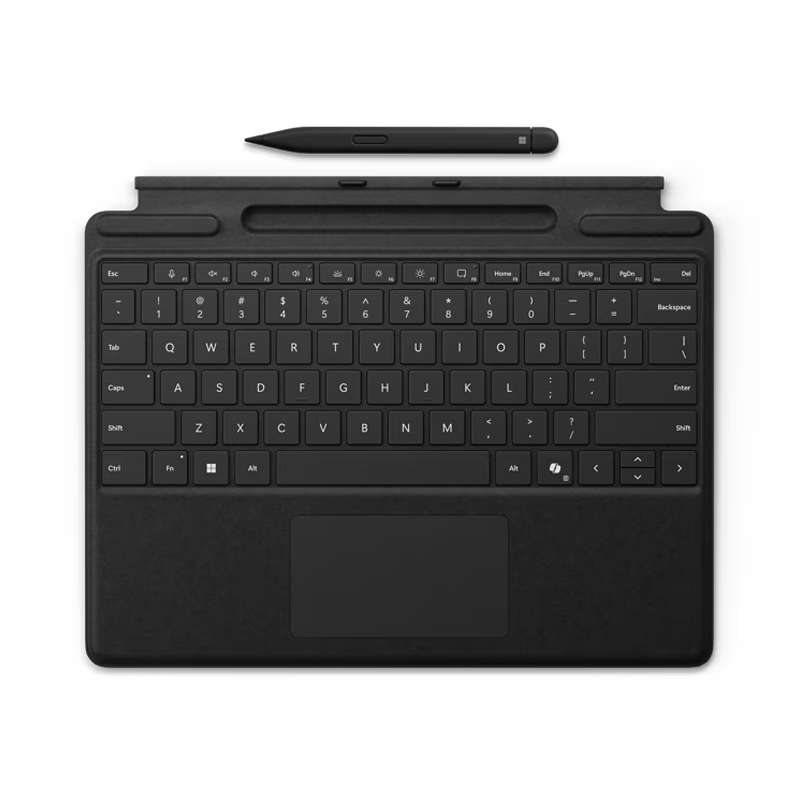 کیبورد تبلت مایکروسافت مدل Surface Pro Copilot Keyboard with Slim Pen 2 مناسب برای تبلت مایکروسافت سرفیس Pro 8/Pro 9/Pro 10/Pro 11 به همراه قلم اسلیم 2 کیبورد تبلت مایکروسافت مدل Surface Pro Copilot Keyboard with Slim Pen 2 مناسب برای تبلت مایکروسافت سرفیس Pro 8/Pro 9/Pro 10/Pro 11 به همراه قلم اسلیم 2