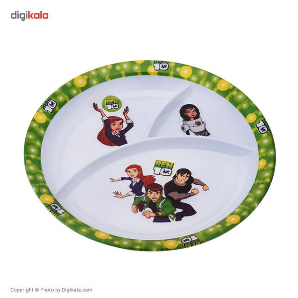 ست 5 تکه غذاخوری کودک یزدگل مدل Ben 10 main 1 3