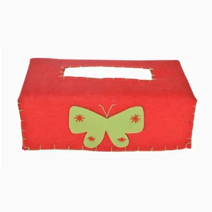 جای دستمال کاغذی طرح پروانه کد 118