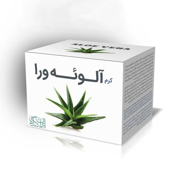 کرم لایه بردار پوست ایران گیاه مدل آلوئه ورا حجم 50 میلی لیتر