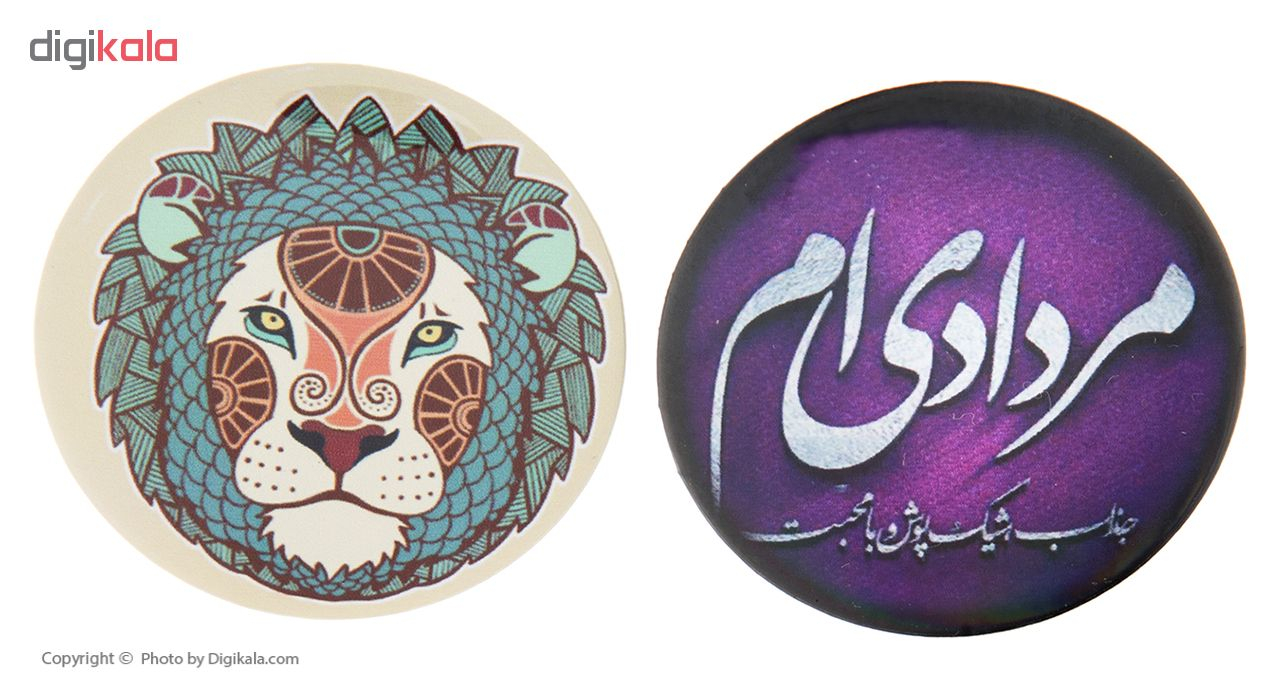 پیکسل طرح ماه تولد مدل مرداد مجموعه 2 عددی