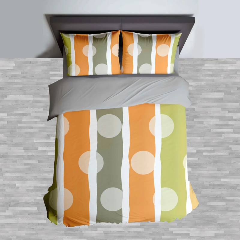 سرویس روتختی مدل رنگی TXY462 تک نفره 5 تکه