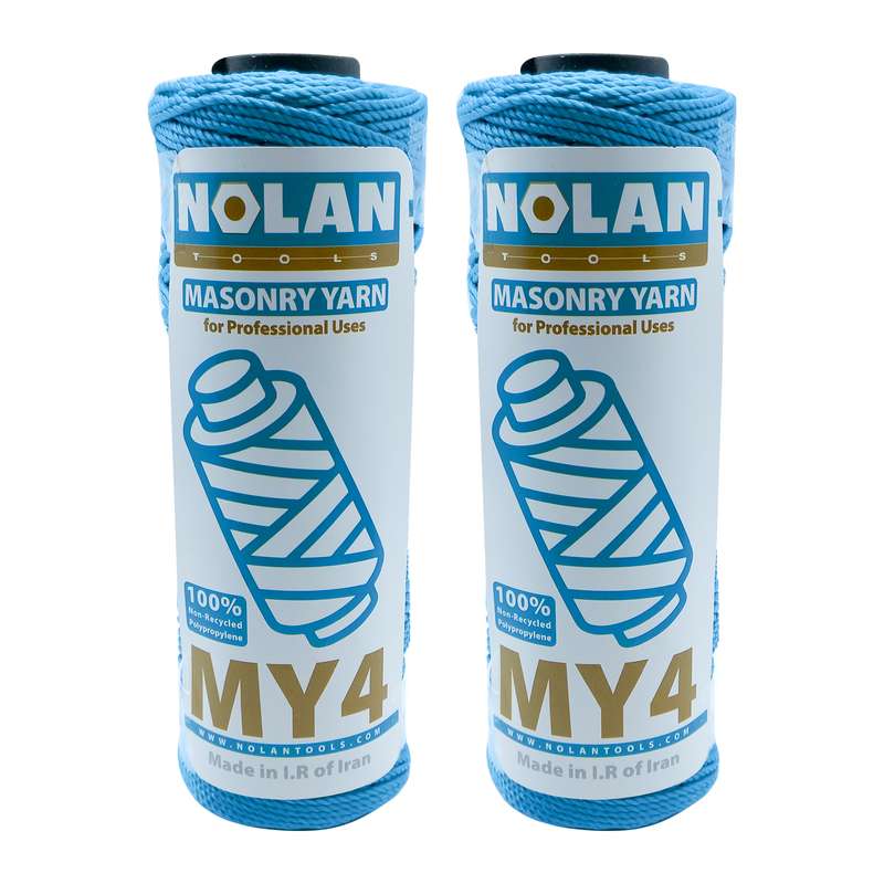 ریسمان بنایی نولان مدل MY4 طول 400 متر مجموعه 2 عددی ریسمان بنایی نولان مدل MY4 طول 400 متر مجموعه 2 عددی
