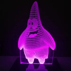 چراغ خواب کودک طرح کارتونی پاتریک