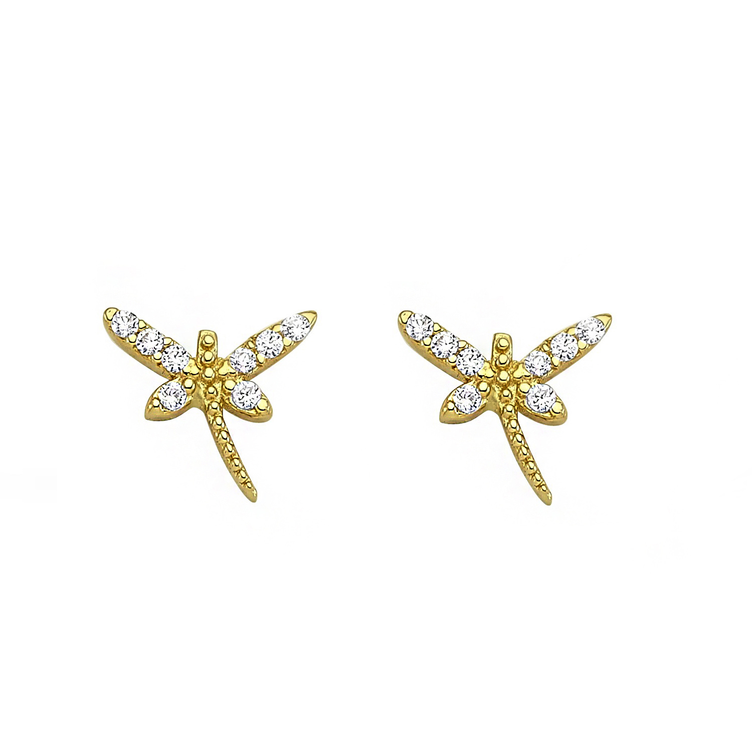 گوشواره طلا 18 عیار نیکان زر مدل GE116 