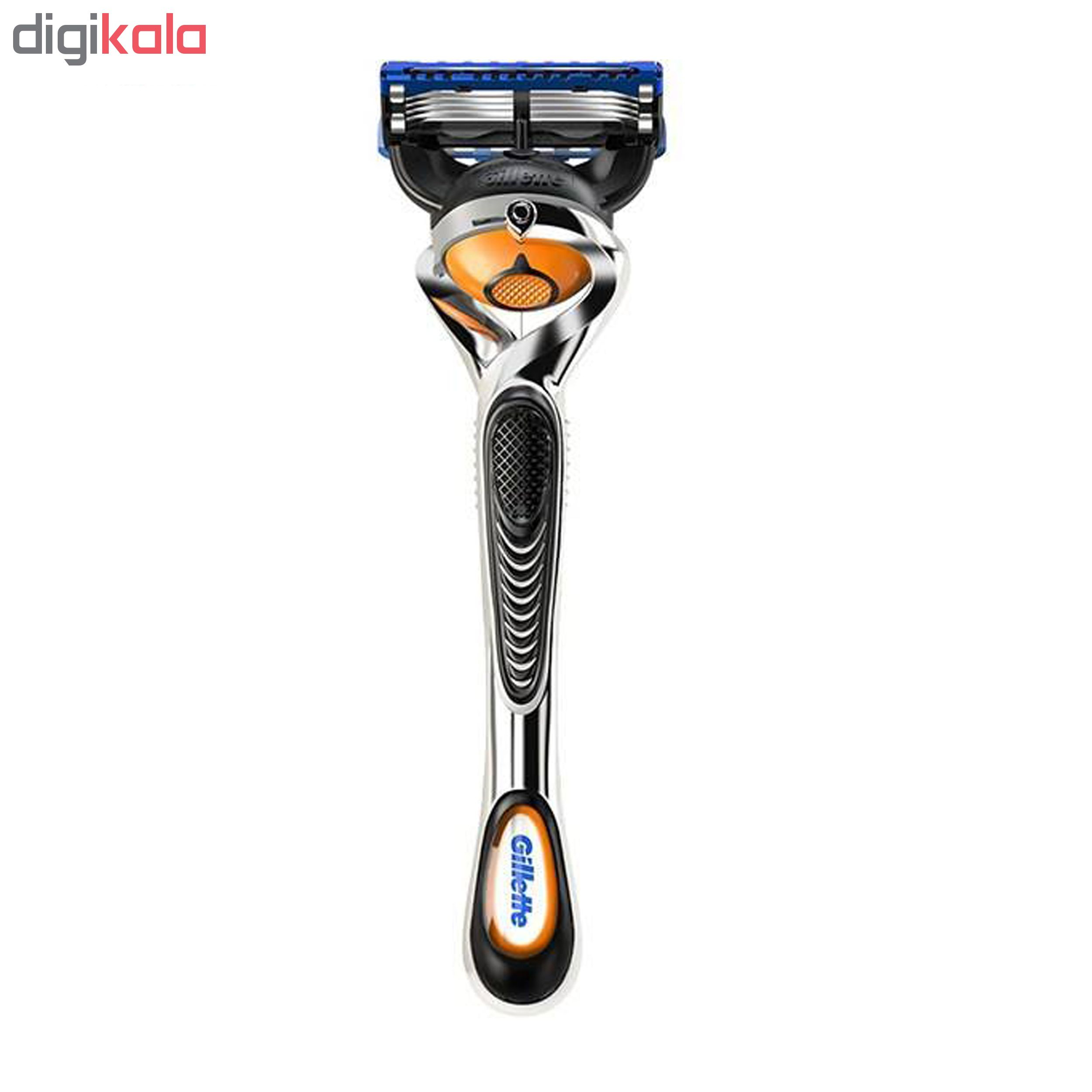 خود تراش ژیلت مدل Fusion 5 Proglide Flexball