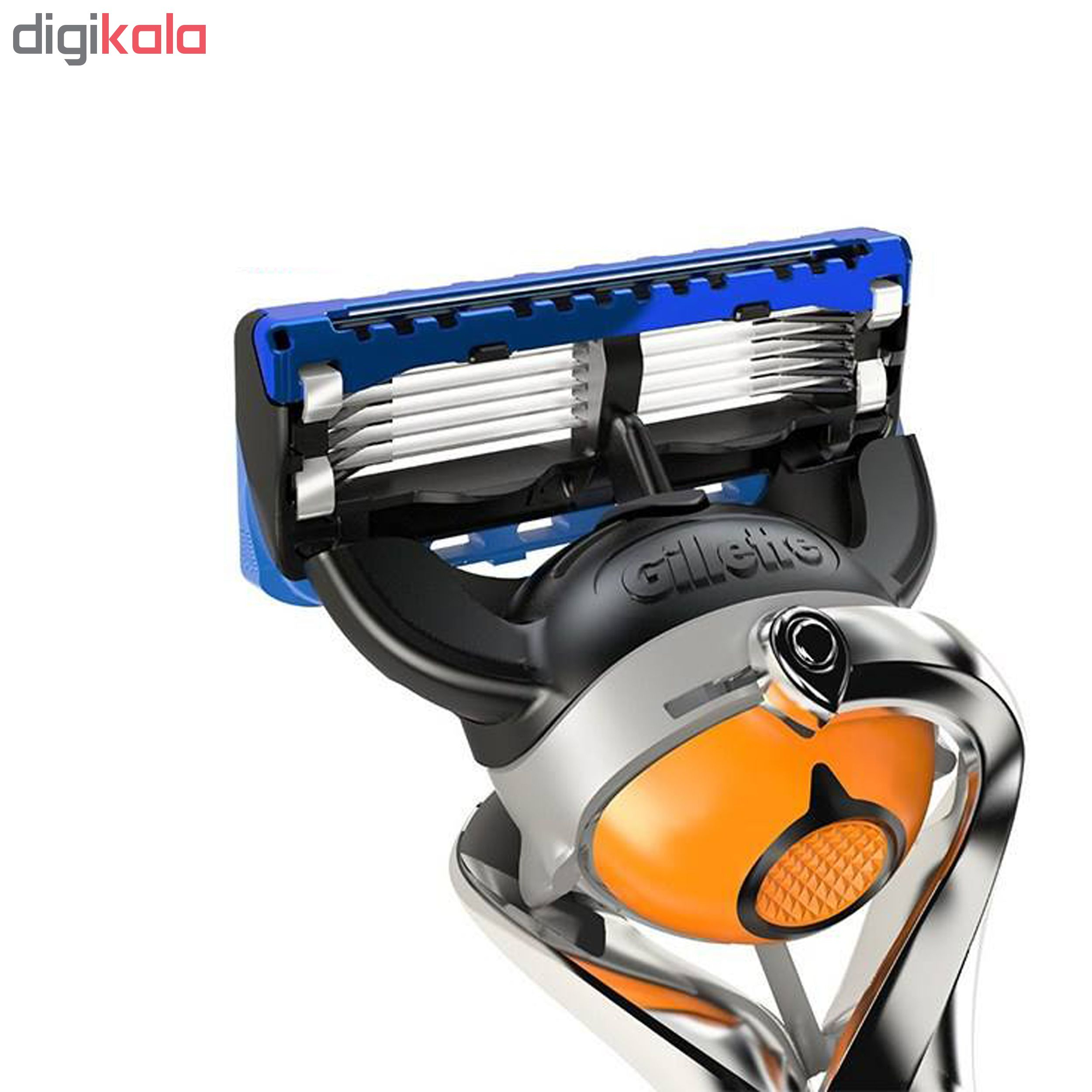 خود تراش ژیلت مدل Fusion 5 Proglide Flexball