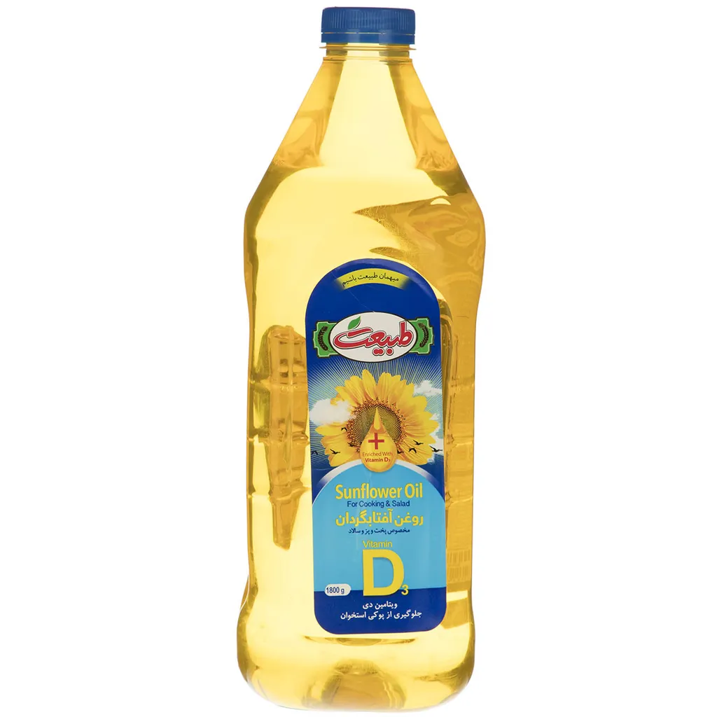 روغن مخصوص پخت و پز و سالاد طبیعت - 1.8 کیلوگرم