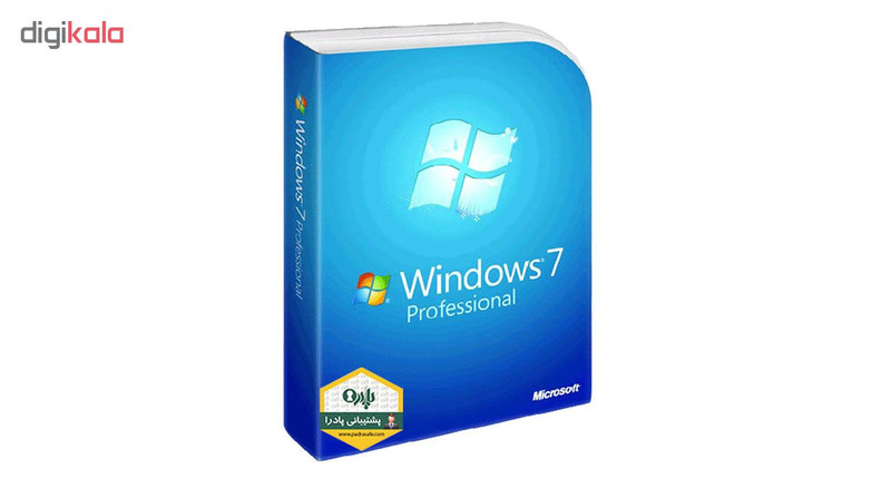 ویندوز 7 نسخه Professional 64-32-bit - لایسنس OEM بهمراه آفیس 2010 پرفشنال پلاس