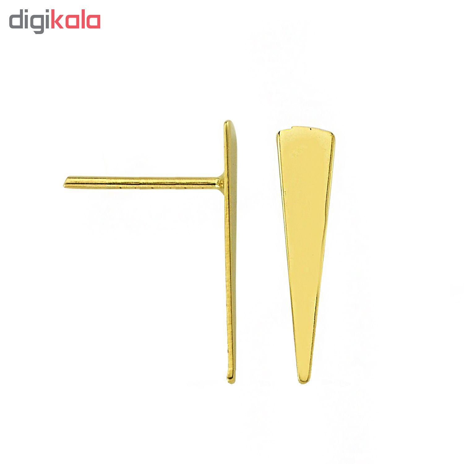 گوشواره طلا 18 عیار نیکان زر مدل GE121 