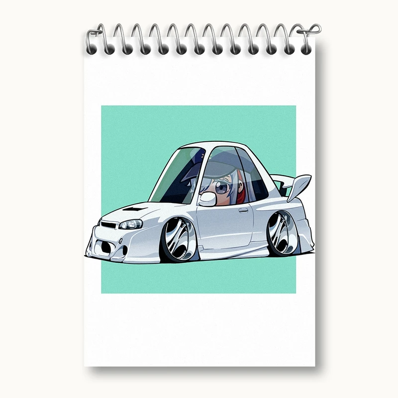 دفتر یادداشت 50 برگ خندالو مدل میلیزه انیمه 86 کد 33810