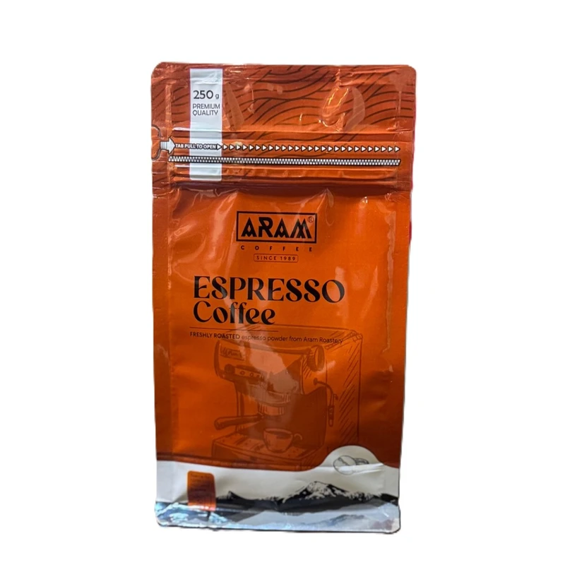 قهوه اسپرسو 30 درصد عربیکا 70 درصد روبوستا قهوه آرام - 250 گرم