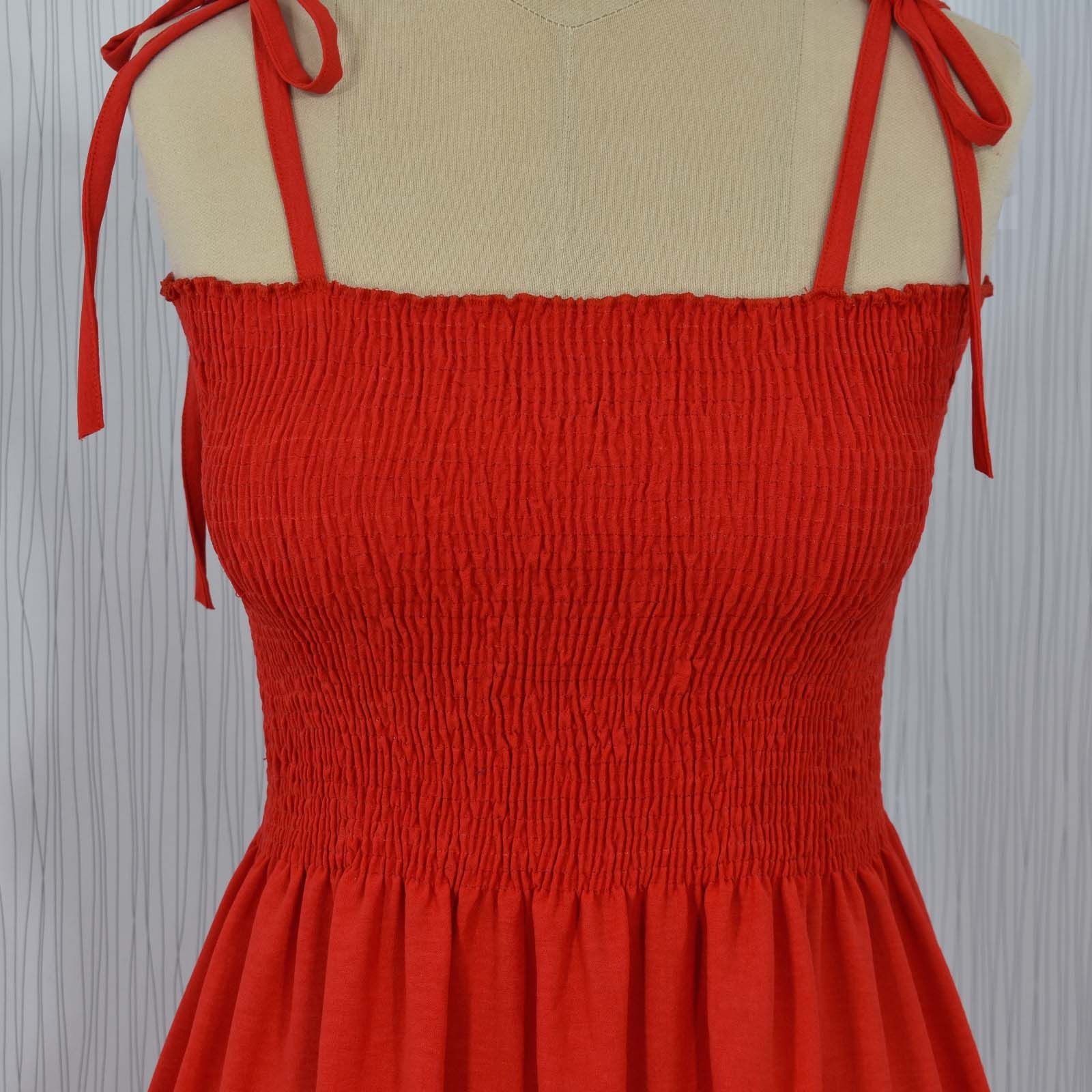 پیراهن ساحلی یقه دلبری زنانه دل آویز مدل H378 -  - 4