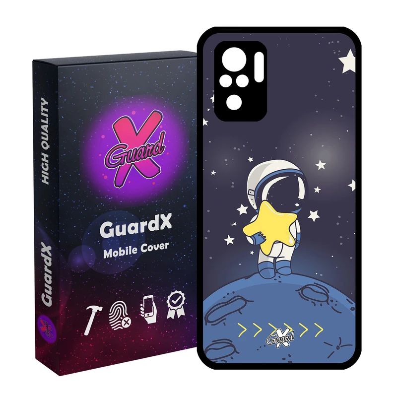 کاور گارد ایکس طرح Galaxy مدل Glass10004 مناسب برای گوشی موبایل شیائومی Redmi Note 10 4G / Note 10S