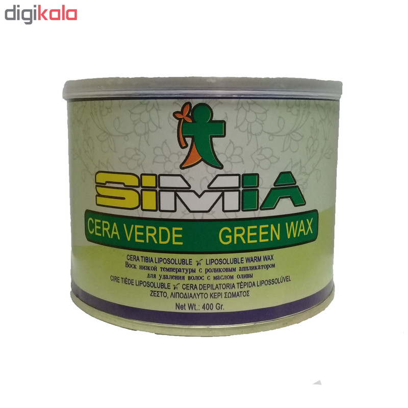 وکس موبر سیمیا مدل Green Wax حجم 400 گرم
