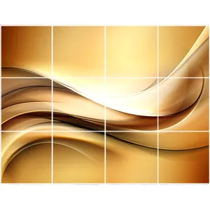 تایل سقفی طرح آبرنگی گرادیانت کد ST 6265-12 سایز 60x60 سانتی متر مجموعه 12 عددی