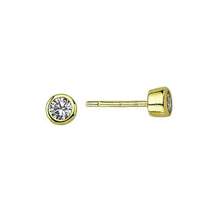 گوشواره طلا 18 عیار نیکان زر مدل GE124