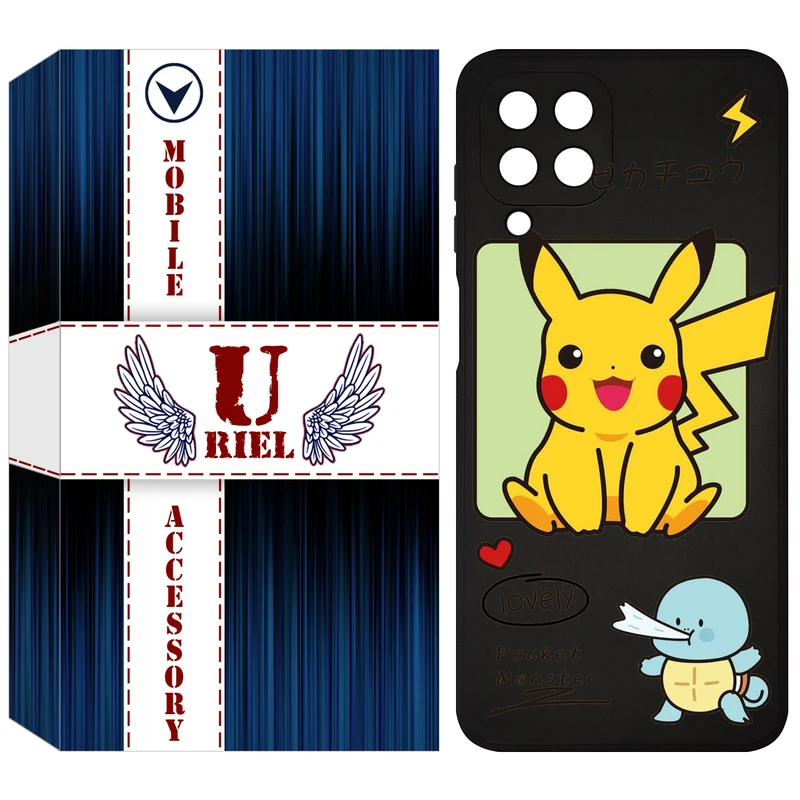 کاور یوریل مدل KSH کد 28 طرح پوکمون مناسب برای گوشی موبایل سامسونگ Galaxy M33