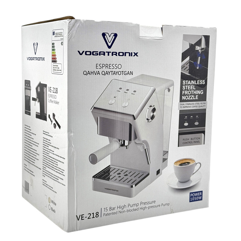 اسپرسو ساز ۱۵۰۰ میلی‌لیتر وگاترونیکس مدل VE-218