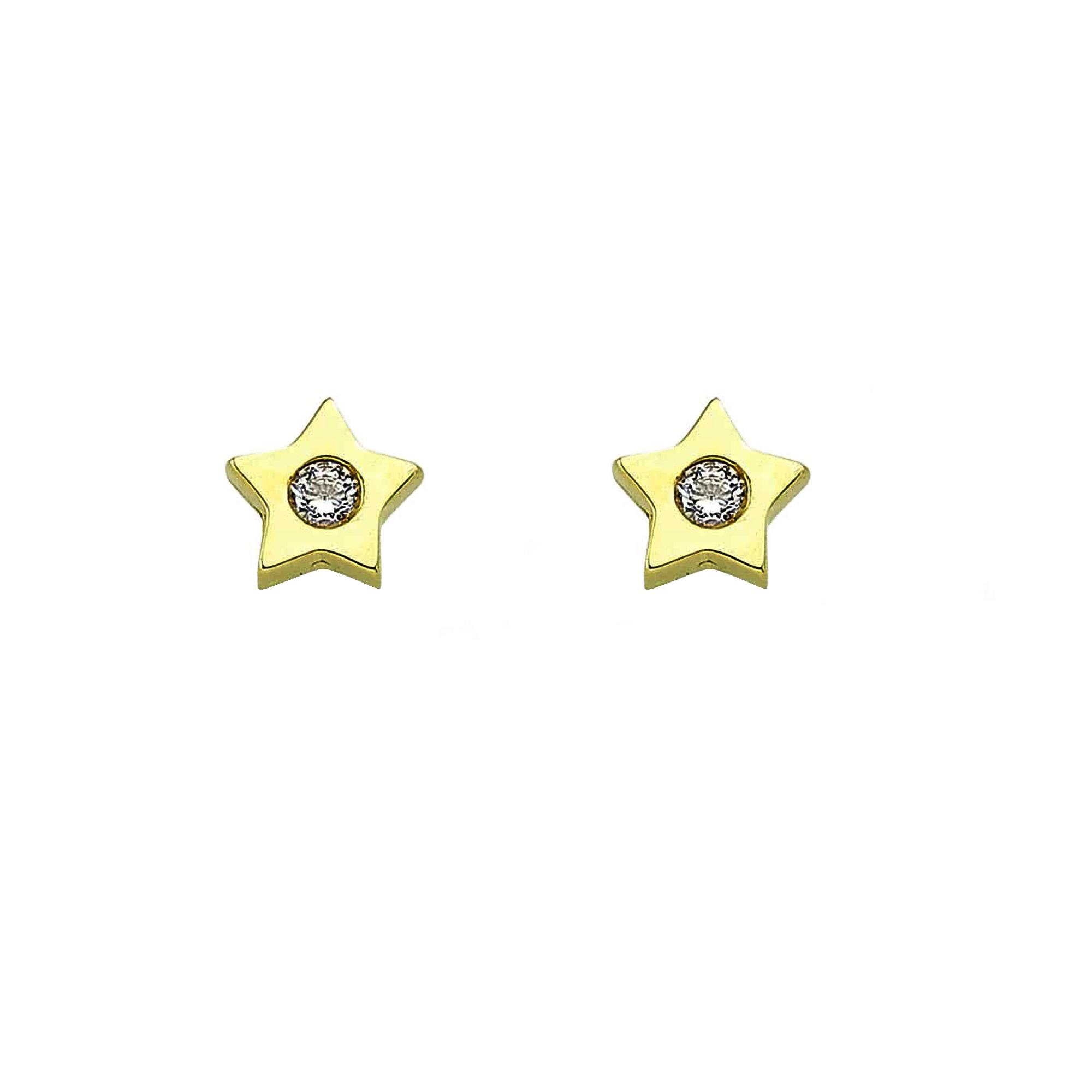گوشواره طلا 18 عیار نیکان زر مدل GE126