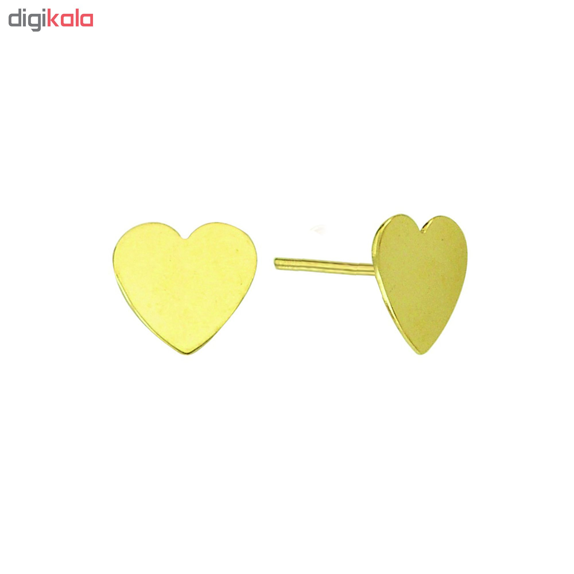 گوشواره طلا 18 عیار نیکان زر مدل GE131