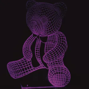 چراغ خواب کودک طرح کارتونی خرس پو