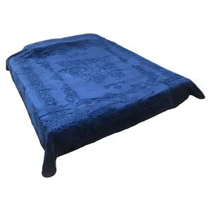  پتو لاله مهرگان مدل زنبق zn001 سایز 210x230 سانتی متر