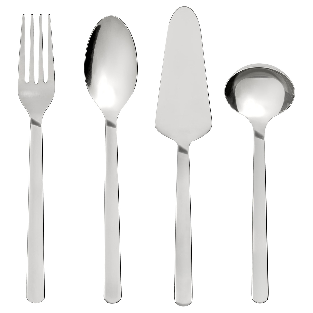 ست چهار تکه قاشق وچنگال ایکیا مدل 80399760 + Ikea 365