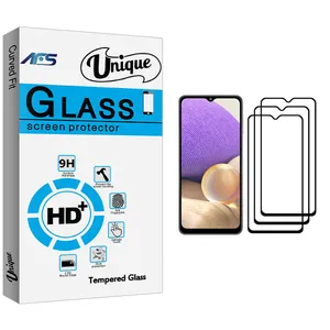 AFS Unique Glass Screen Protector For Samsung Galaxy A32 Pack Of 3