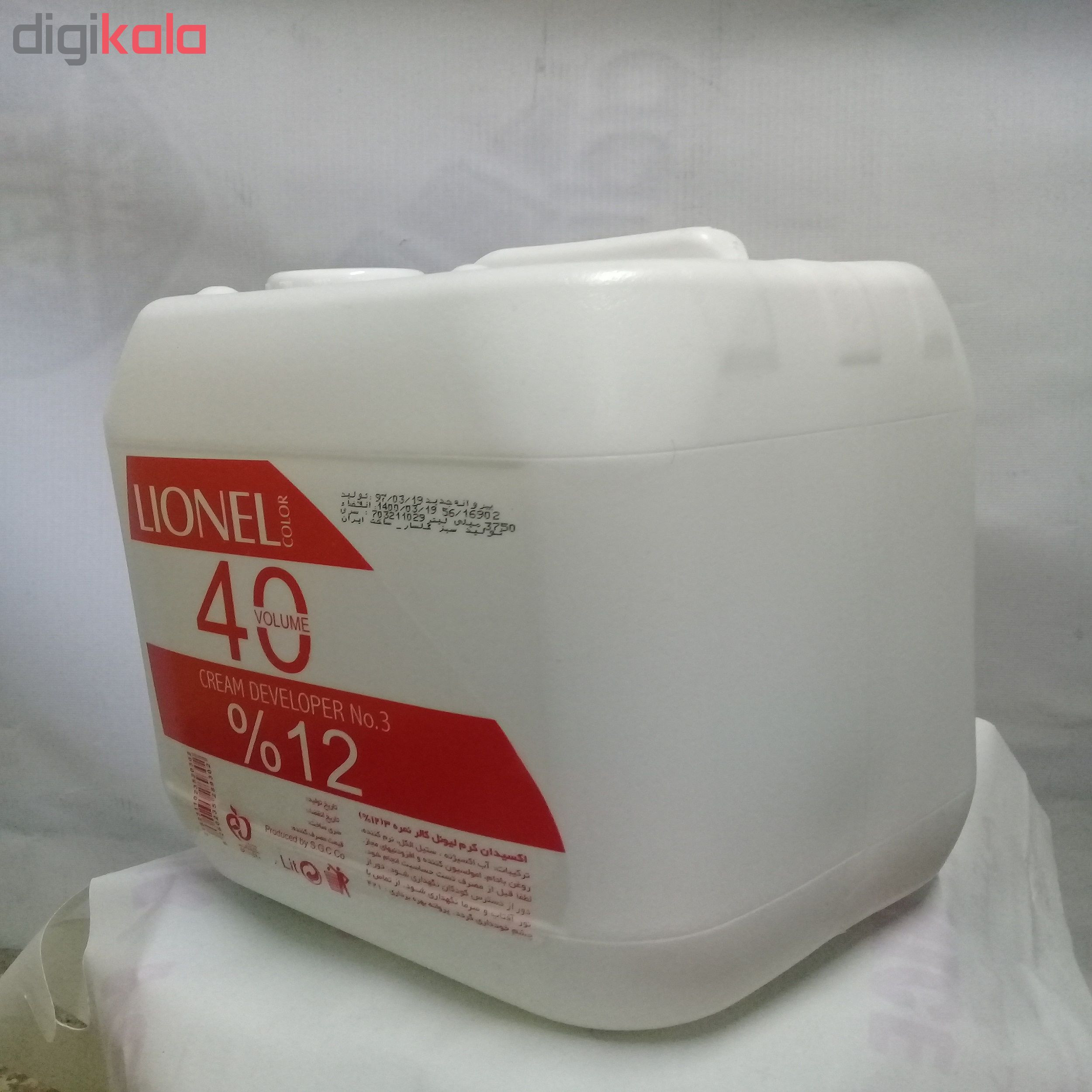 اکسیدان لیونل مدل Volume دوازده درصدی حجم 3750 میلی لیتر